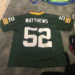 Authentic NFL green bay packer jersey